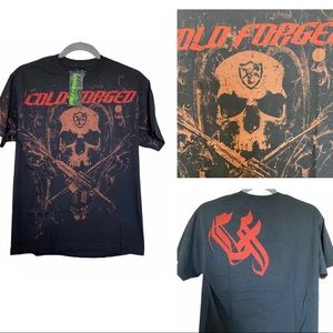 T-shirt Men's Black Large NWT Skull